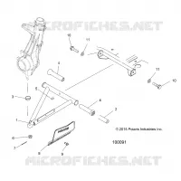 SUSPENSION, A-ARM AND STREBE MOUNTING
