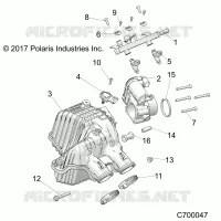 ENGINE, LUFTEINLASS MANIFOLD, EVAP, 50S