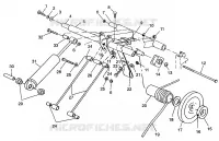 HINTER Drehmomentarm 600 XCR 0975677, 600 XCR SE H975677 and EUROPEAN 600 XCR SE (4937963796B014)