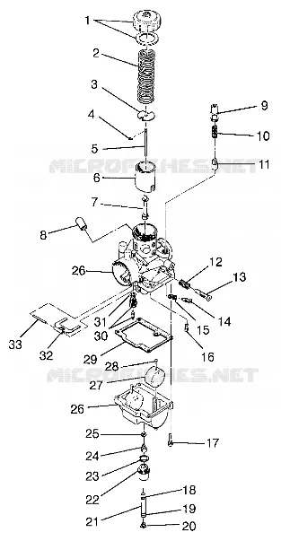 VERGASER LITE TOURING 0983133 AND EUROPEAN LITE TOURNG E983133 (4941934193C006)