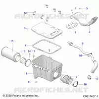 ENGINE, LUFTEINLASS SYSTEM