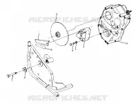 RECHTS GEARCASE   BRAKE MONTAGE (4916341634029A)