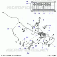ELEKTRIC, MAIN WIRE HARNESS