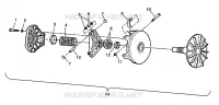 Antriebskupplung XPLORER 400L W98CC38C (4945414541C002)
