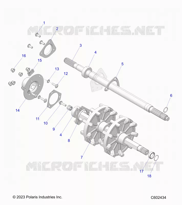 DRIVE TRAIN, JACKSHAFT AND ANTRIEBSWELLE