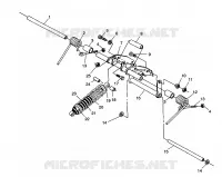 HINTER Drehmomentarm WIDETRAK LX 0962064 and EUROPEAN WIDETRAK LX E962064 (4931643164B012)