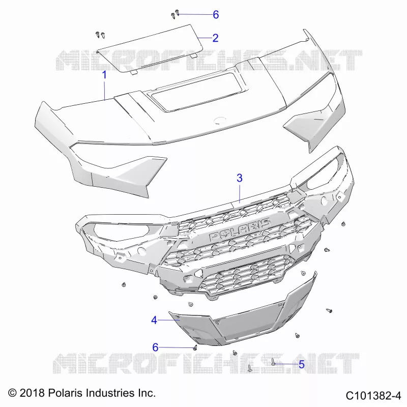 HAUBE AND FRONT FASCIA