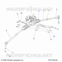 LENKGETRIEBE BOX W/EPS AND RELATED