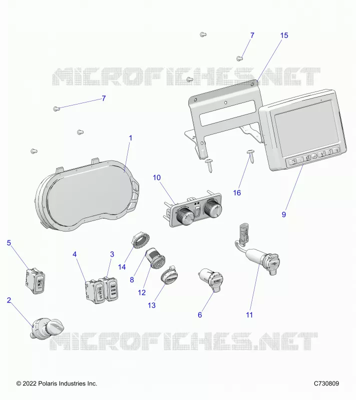 ELEKTRIC, DASH INSTRUMENTS
