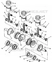 KOLBEN   KURBELWELLE STORM E940782 AND STORM SKS E940582 (49274427440034)