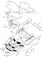 HAUBE 600 XCR 0975677, 600 XCR SE H975677 and EUROPEAN 600 XCR SE E975677 (4937963796A011)