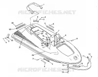 HULL   KAROSSERIE SL 650 / B934058 (4924732473001A)