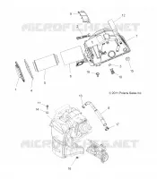 MOTOR, LUFTEINLASS