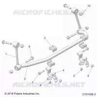 SUSPENSION, FRONT STABILISATORSTANGE- Z21N4E99AC/AK/BC/BK/K99AP/AG/BG/BP (C701006-3)