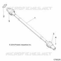 ANTRIEB, REAR PROP SHAFT