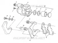 FRONT BREMSE 4X4 250 W938127 (4924042404015A)