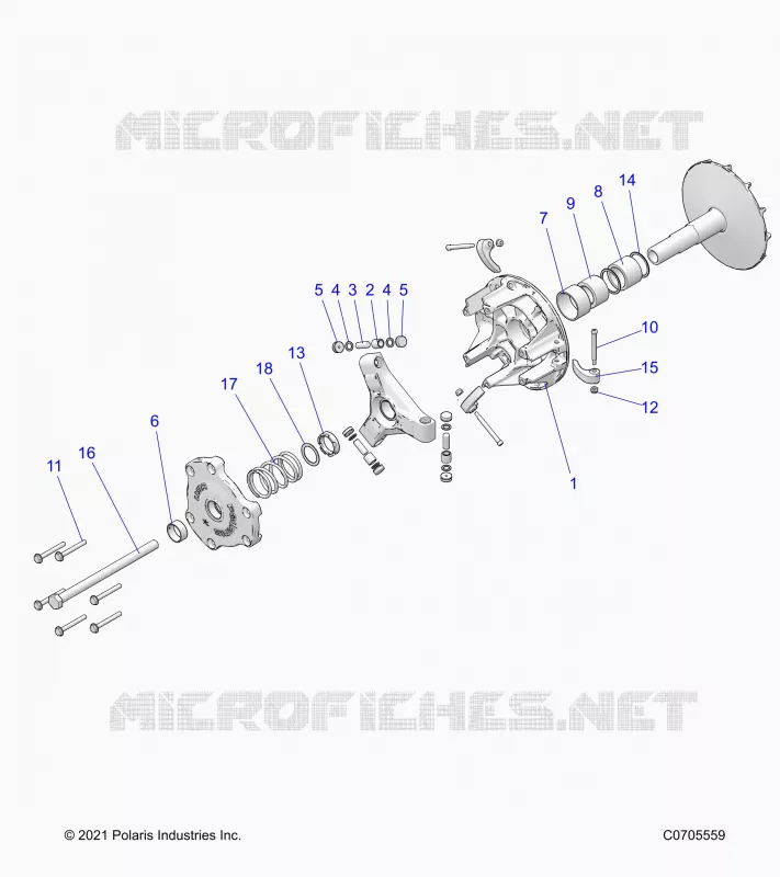 ANTRIEB, PRIMARY CLUTCH