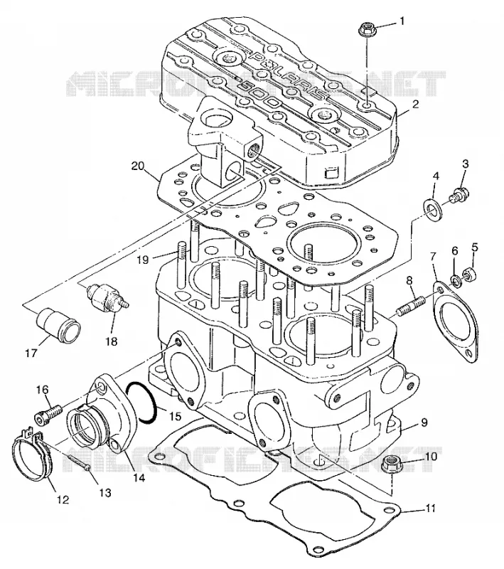ZYLINDER WIDETRAK LX 0972065 AND  EUROPEAN WIDETRAK LX E972065 (4938223822C008)