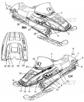 DECALS 440 XC 0971760 (4937873787A011)