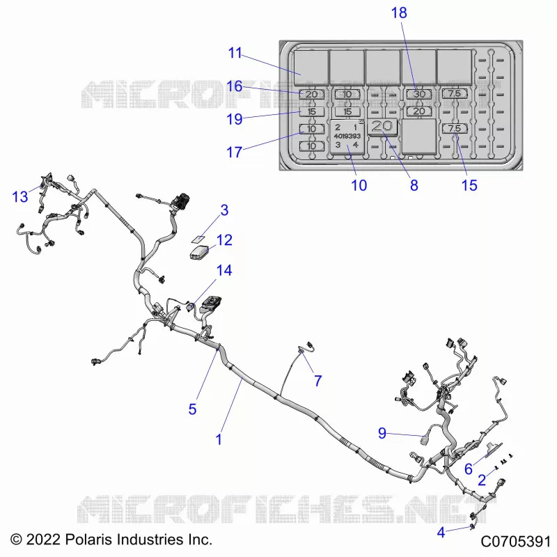 ELEKTRIC, WIRE HARNESS