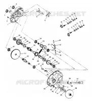 GETRIEBEGEHÄUSE ASSEMBLY 2x4 300 W947530 (4926742674C003)