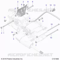 ANTRIEB, MAIN GEARCASE MOUNTING