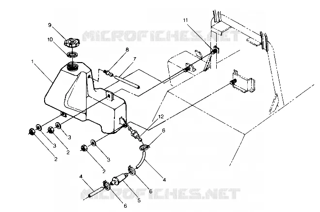OlL TANK Star and Sprint E/S (4915431543019A)