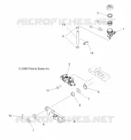BREMSES, PEDAL AND REAR MASTER CYLINDER