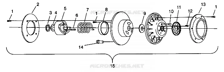 angetriebene Kupplungs ASSEMBLY 440 0942760 and 440 SKS 0942560 (4925072507026A)