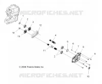 ANTRIEB, MAIN GETRIEBEGEHÄUSE OUTPUT SHAFT