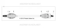 ANTRIEB, FRONT HALF SHAFT
