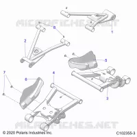 HINTERRADAUFHÃ„NGUNG CONTROL ARMS