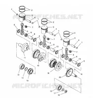 KOLBEN   KURBELWELLE XLT/0930767,XLT SP/0930667    XLT SKS/0930567 (4923012301035A)