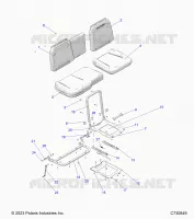 SITZ ASM. AND SLIDER