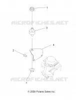 MOTOR, VERGASER BRACKET