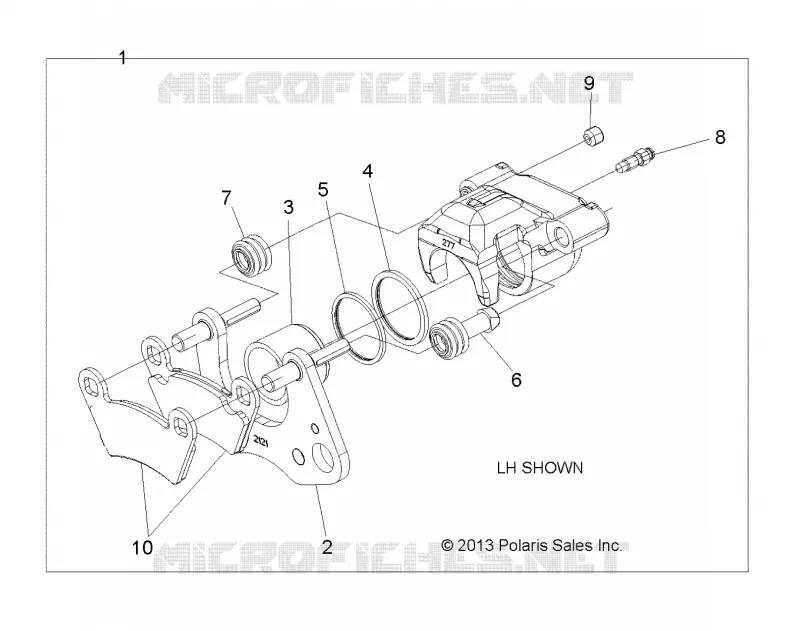 BRAKES, BREMSZANGE VORNE