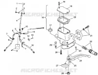 KONTROLLEN-MASTER CYLINDER/BREMSE LINE XPLORER 400L W98CC38C (4945414541B009)