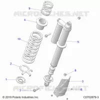 HINTERRADAUFHÃ„NGUNG SHOCK MOUNTING