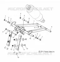 FRONT Drehmomentarm