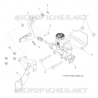BRAKES, PEDAL AND MASTER CYLINDER