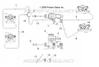 BREMSES, LINES AND MASTER CYLINDER