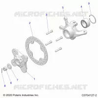 FRONT SUSPENSION CARRIER- Z23NAE99FR/SCR/FR (C0704127-2)