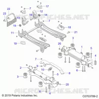 SITZ MOUNTING, FRONT