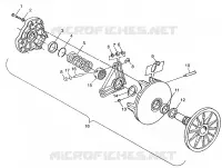 Antriebskupplung 440 XCR 0971660 (4937893789B012)