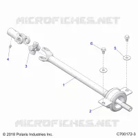 ANTRIEB, MID PROP SHAFT