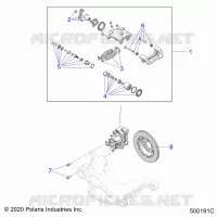 BRAKES, BREMSZANGE HINTEN