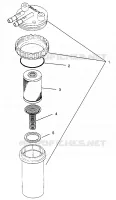 DRAIN SL 900 B964291 AND  INTL. SL 900 I964291 (4935583558C009)