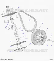 ANTRIEB, SECONDARY CLUTCH