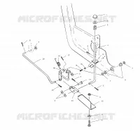 FOOT PEDAL   BREMSE ASSEMBLY