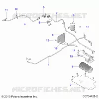 KRAFTSTOFFSYSTEM, FUEL TANK EVAP, CANISTER AND LINES